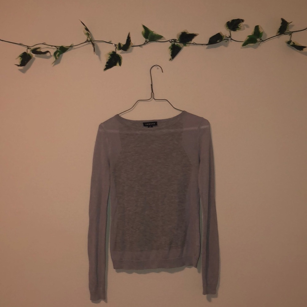 Grey long sleeve